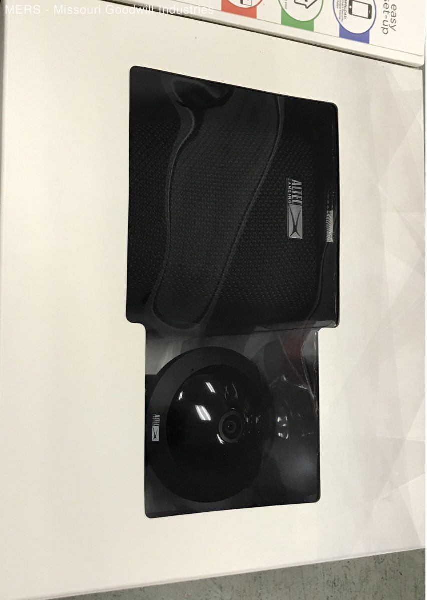 Altec Lansing ASH-100-9-WAL Smart Security System 1080p Camera Google Assistant