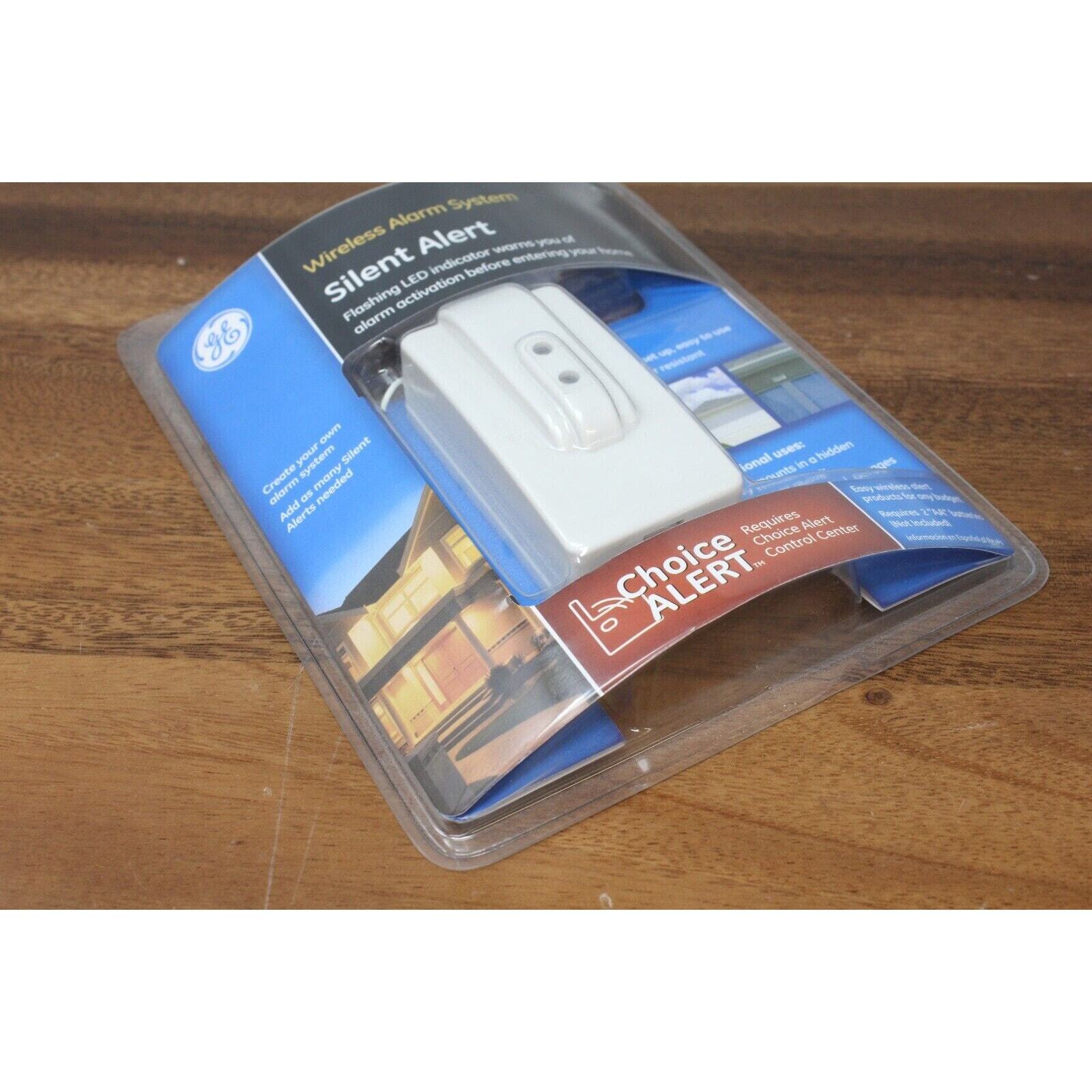 GE SILENT ALERT Wireless Alarm System Flashing LED General Electric Choice 45137