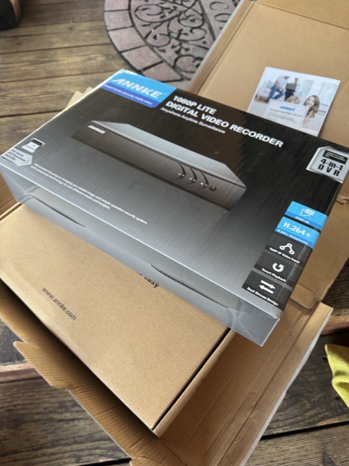 ANNKE 4 Cameras And DVR – 8CH H.264 1080P Security System Outdoor