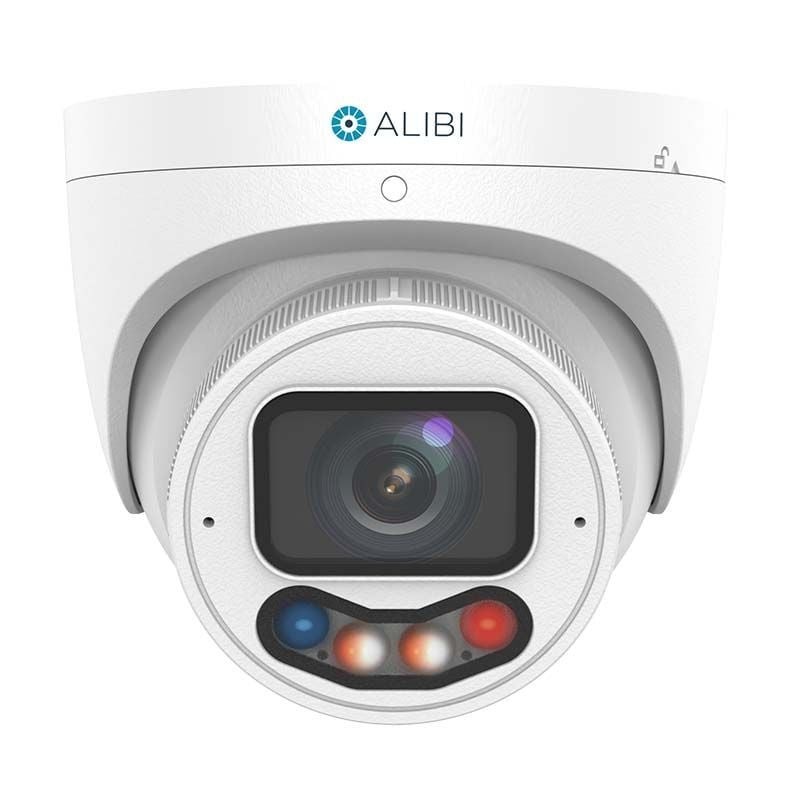 Alibi 4K 8MP Turret Camera ALI-PT80-LUAIS – American Security Camera Company