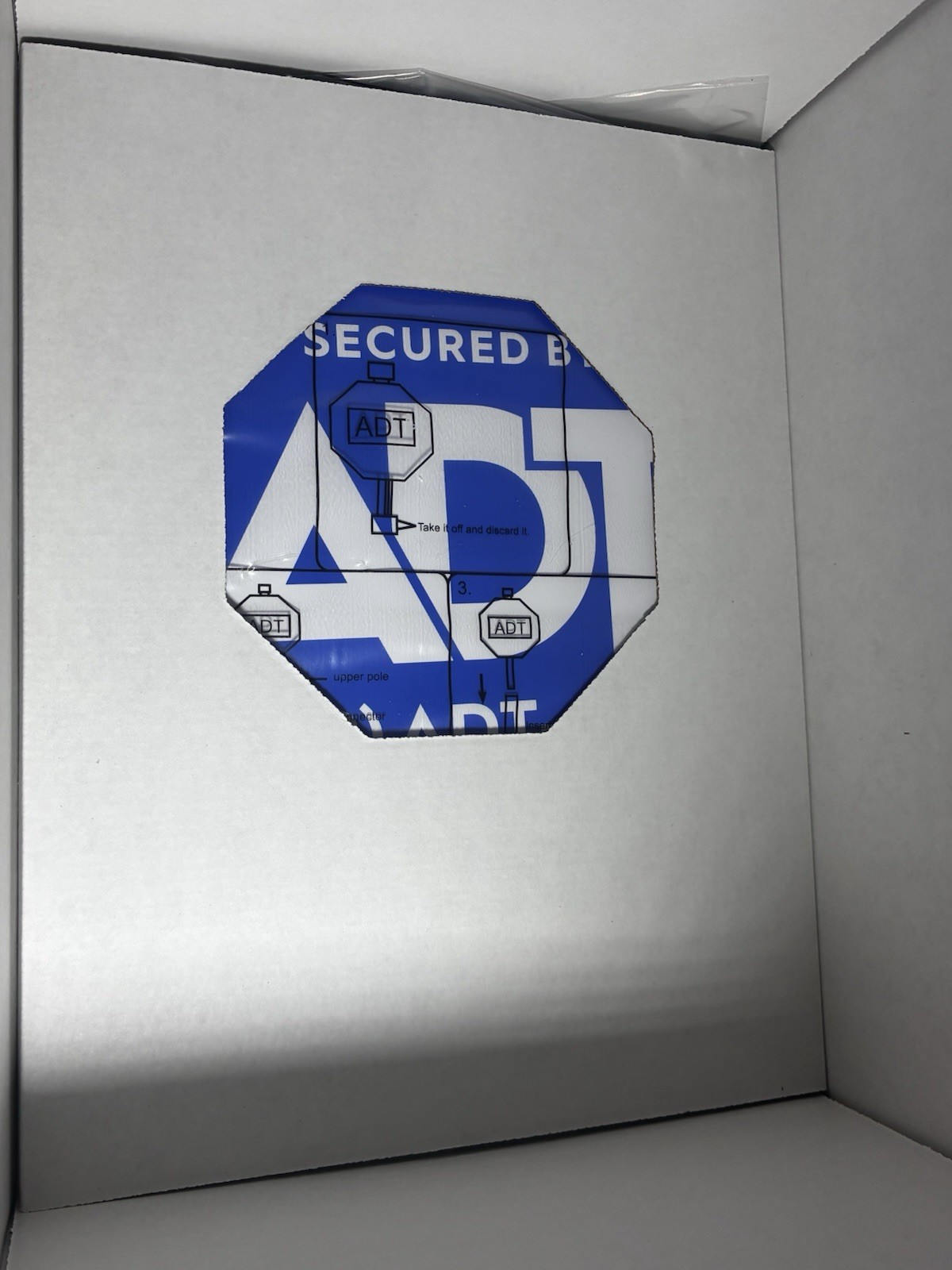 ADT Smart Home Security System 5-Piece Kit Base Station & Sensors (No Doorbell)