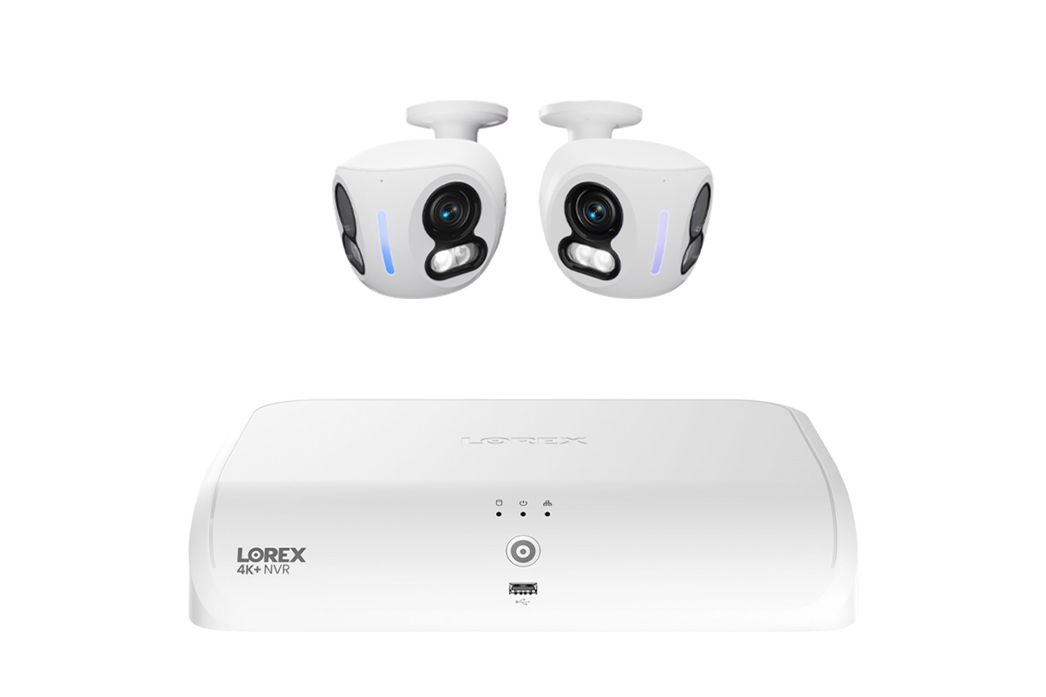 Lorex Classic Fusion Series 4K+ 16 Channel 2TB Wired NVR System with 4K IP Dual