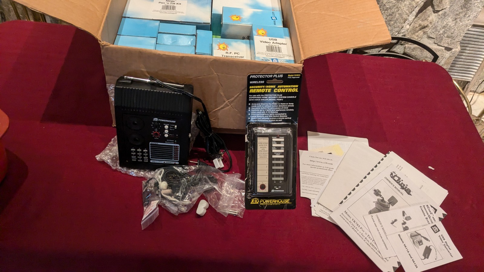 X10 Home Security Camera System – Complete Set (Open Box)