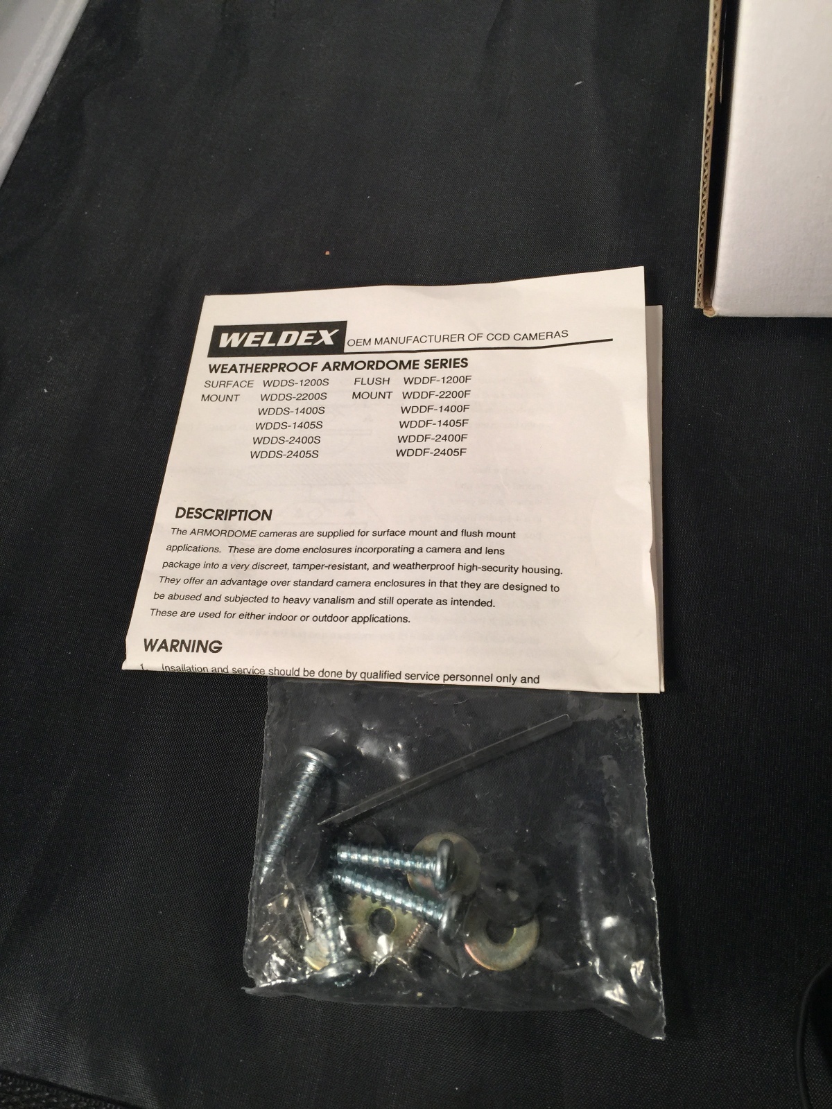 Weldex WDDS-2400S 3.5-8mm Auto Varifocus Lens