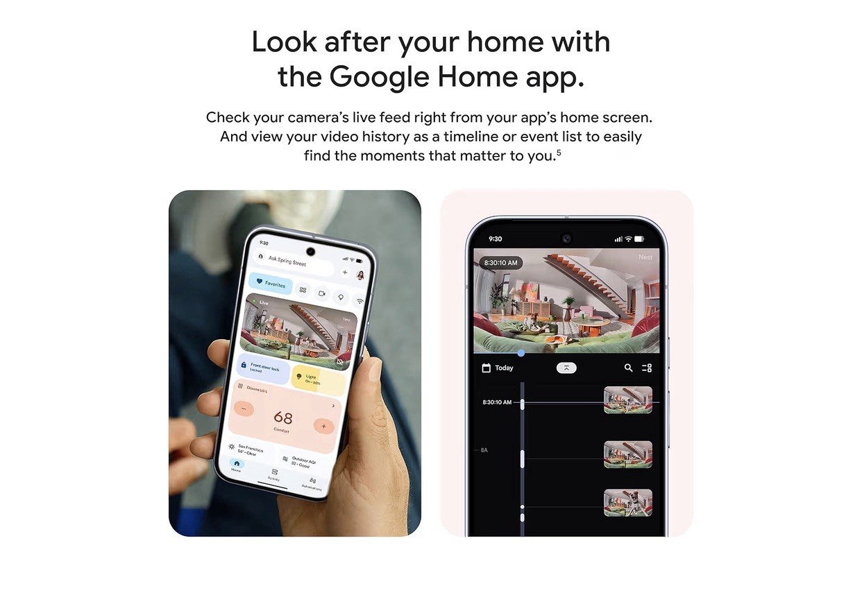 Google Nest Cam Indoor (Wired, 3rd Gen)