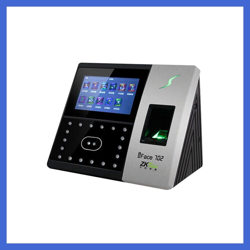 iFacial+ Finger TCP/IP Biometric Fingerprint Time Clock Access Control /iface702