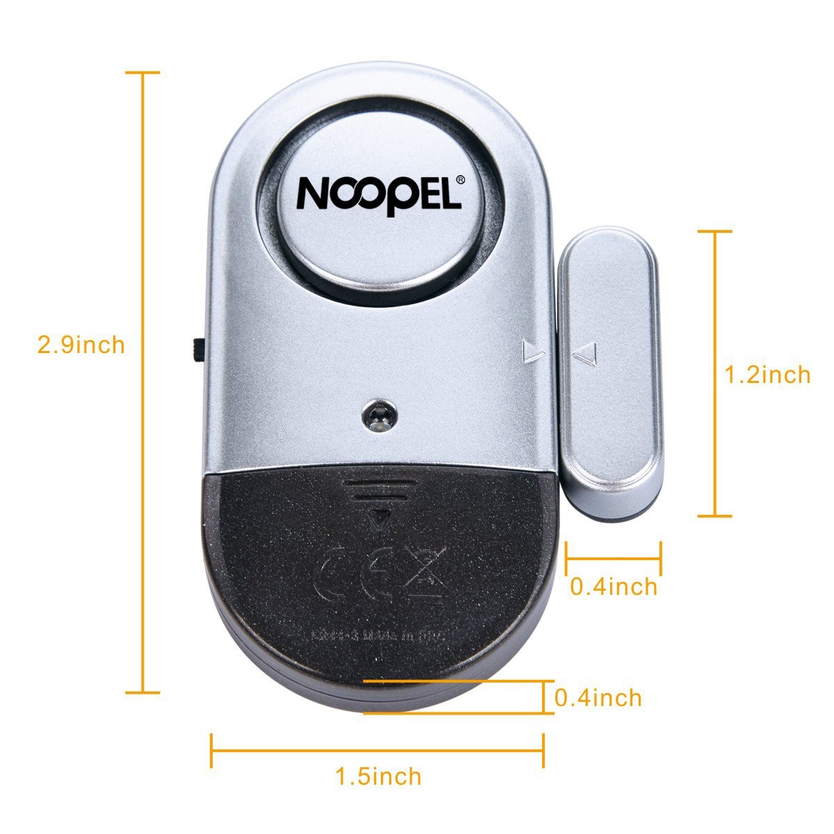 Door Alarms for Kids Safety, 6 Pack 120dB Pool Alarm Sensor for Doors and Win…