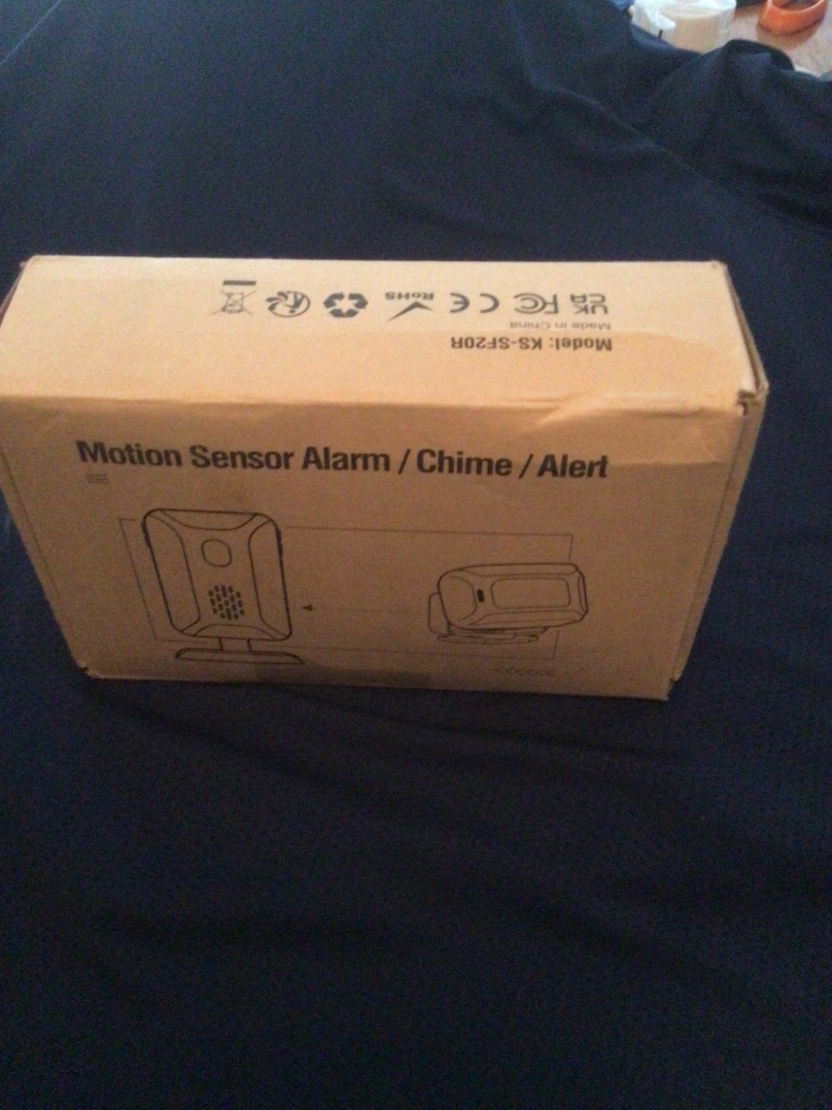 Usuperink door chime, motion sensor alarm wireless alarm security 1 set