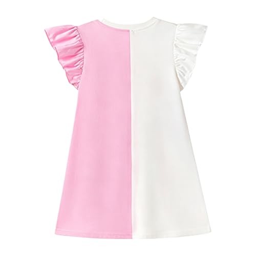 Toddler Cotton Dress 2-8 Years Girls Casual Dresses for Summer 5-6 Years Ks0137
