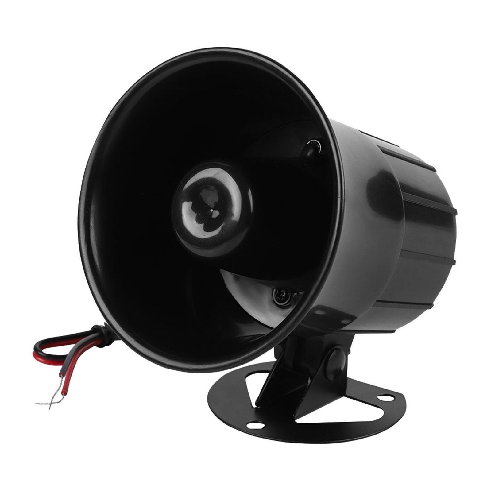 110dB DC 12V Wire Loud Horn Alarm Siren Speaker Burglar Alarm System for Outdoor