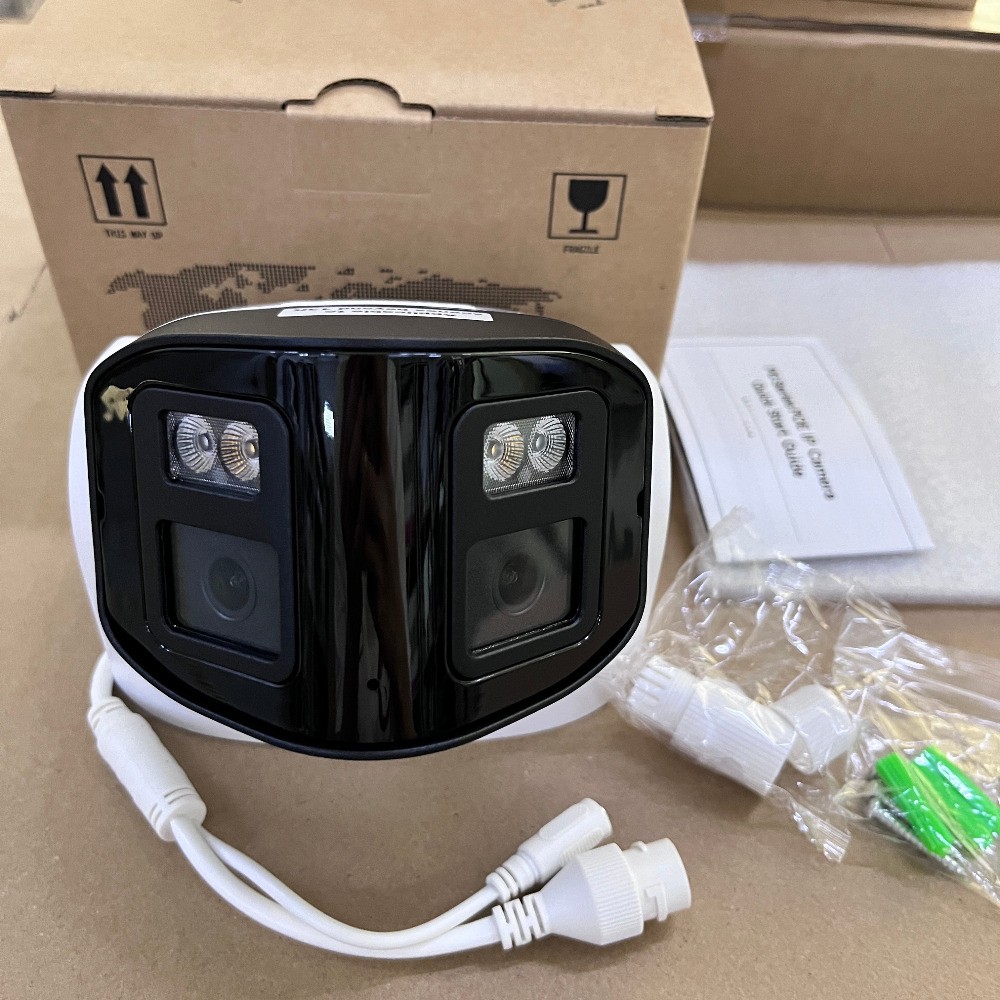 Vikylin 8CH NVR 4MP Full Color 180° Panoramic PoE Security Camera 2Way Audio Lot