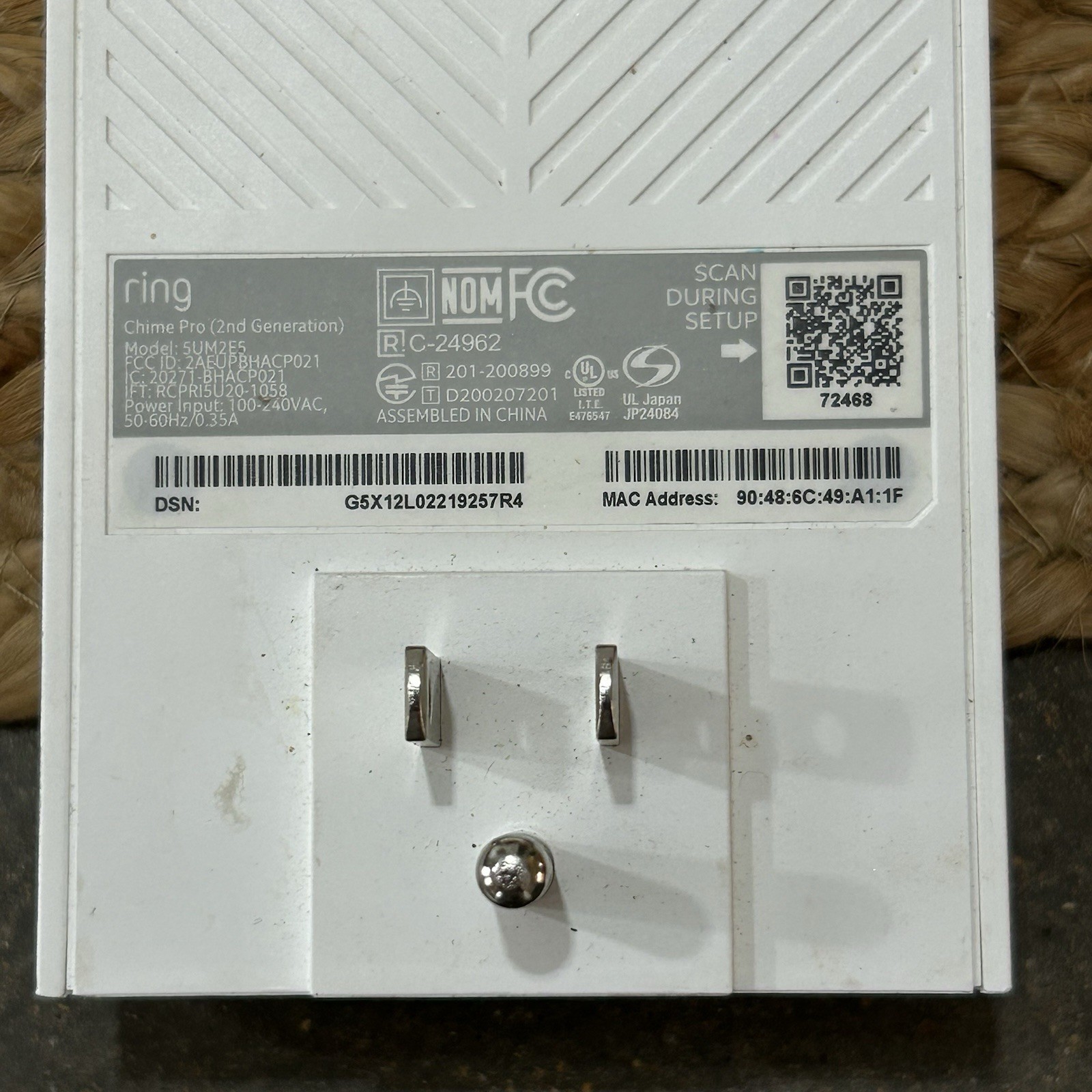 Lot Ring Home Wireless Alarm System For Parts Chime Pro Keypad Range Extender
