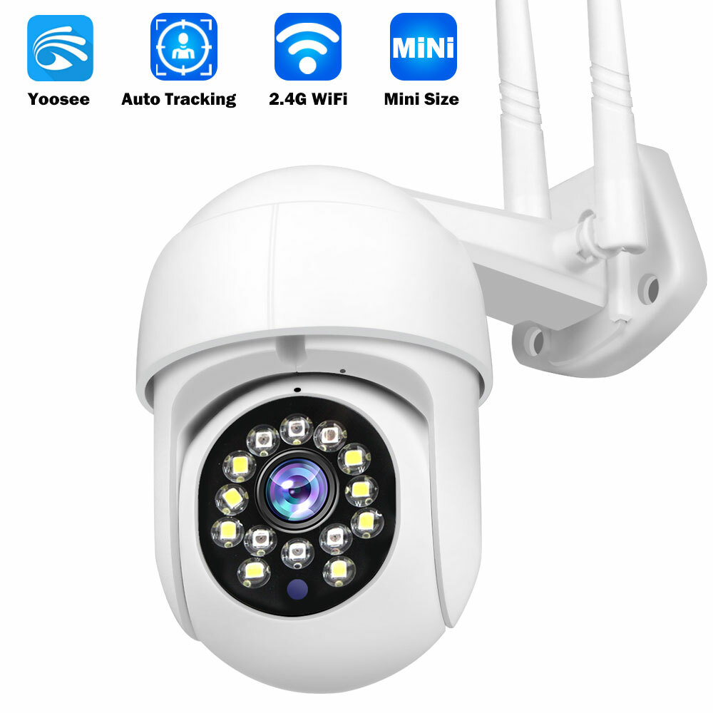 1080P WIFI IP Wireless Camera Outdoor CCTV HD PTZ Smart Home Security IR 360 Cam