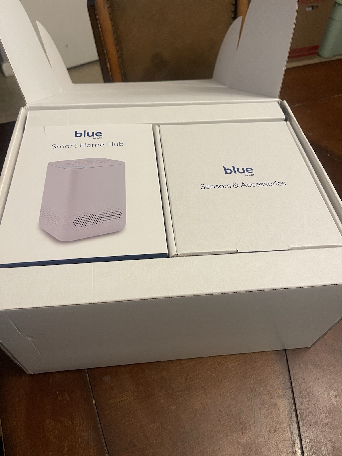 Blue by ADT Smart Home Hub Security System S40LR0-01 Hub, 4 Door/Window 1 Motion