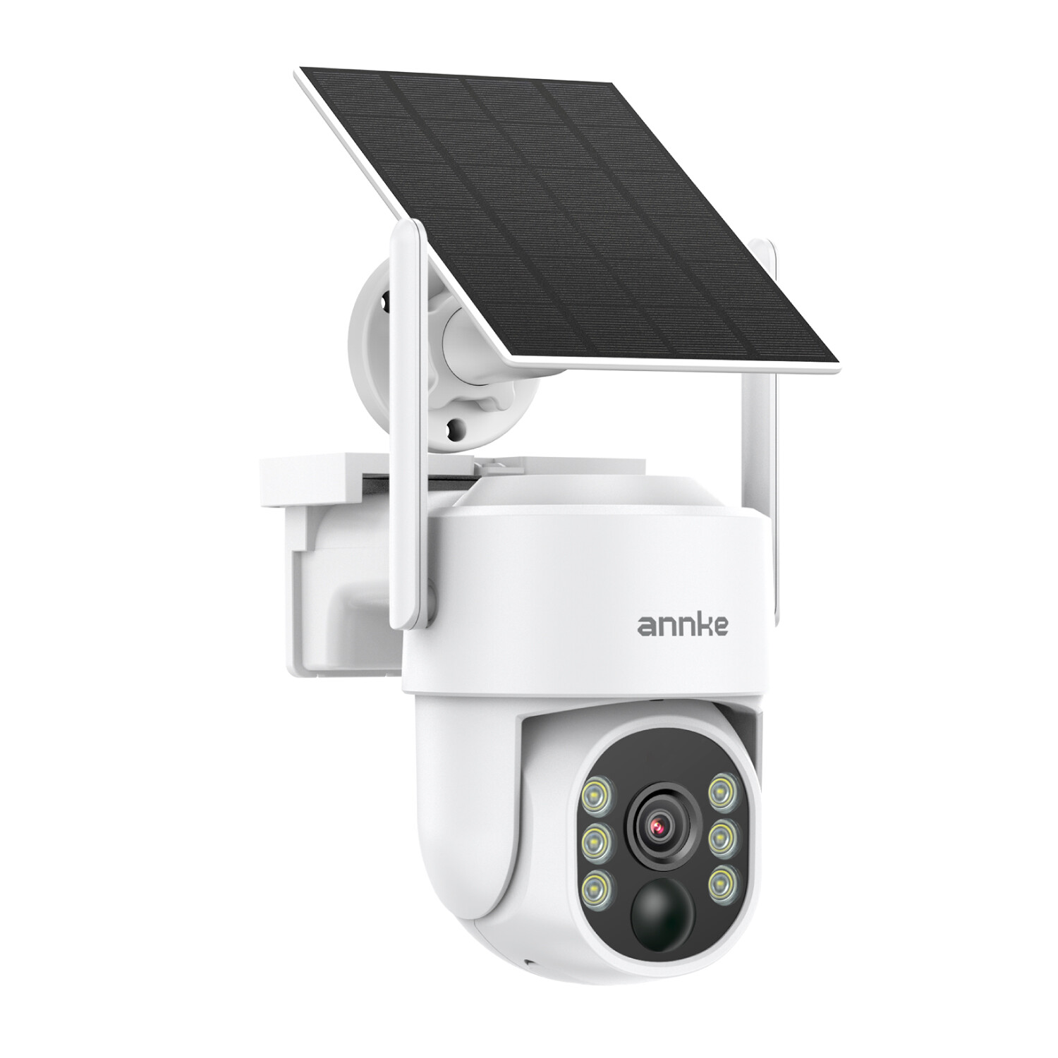 ANNKE 4MP Solar Battery Wireless PT Color Security Camera Two Way Audio Outdoor