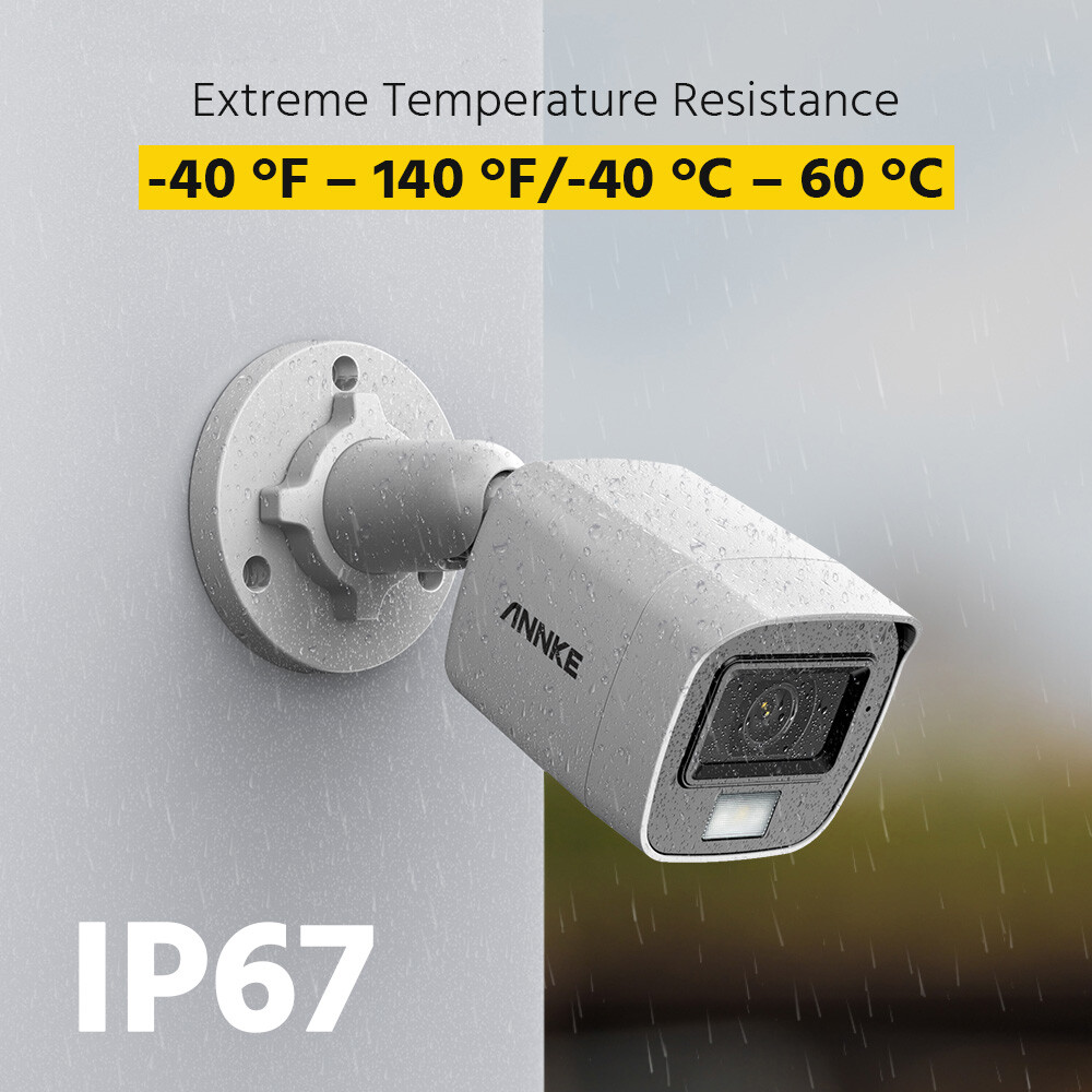 ANNKE 16CH H.265+ 5MP Lite 5in1 DVR 1080P CCTV Security Camera System Outdoor AI