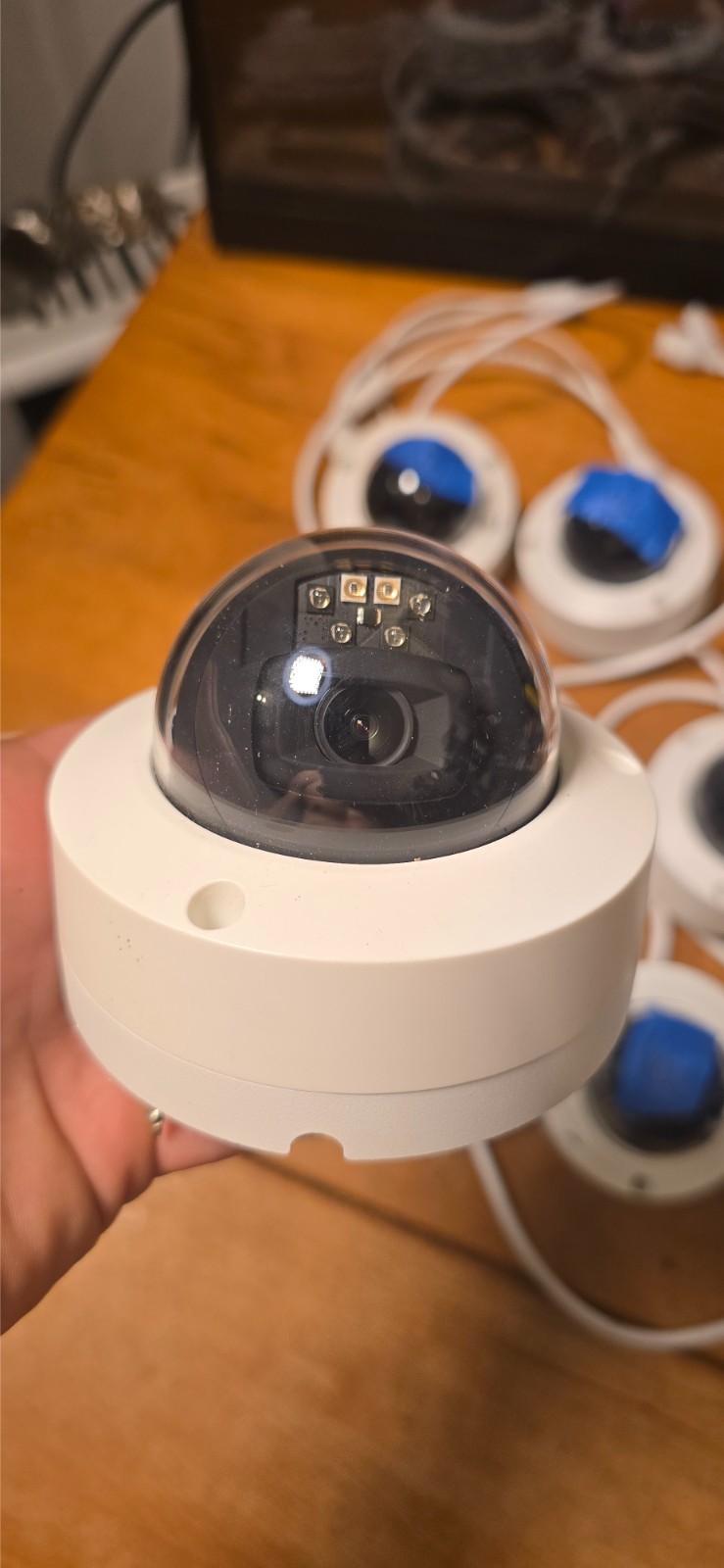 Alarm.com ADC-VC827P Indoor Dome IP Security Cameras Lot of 11