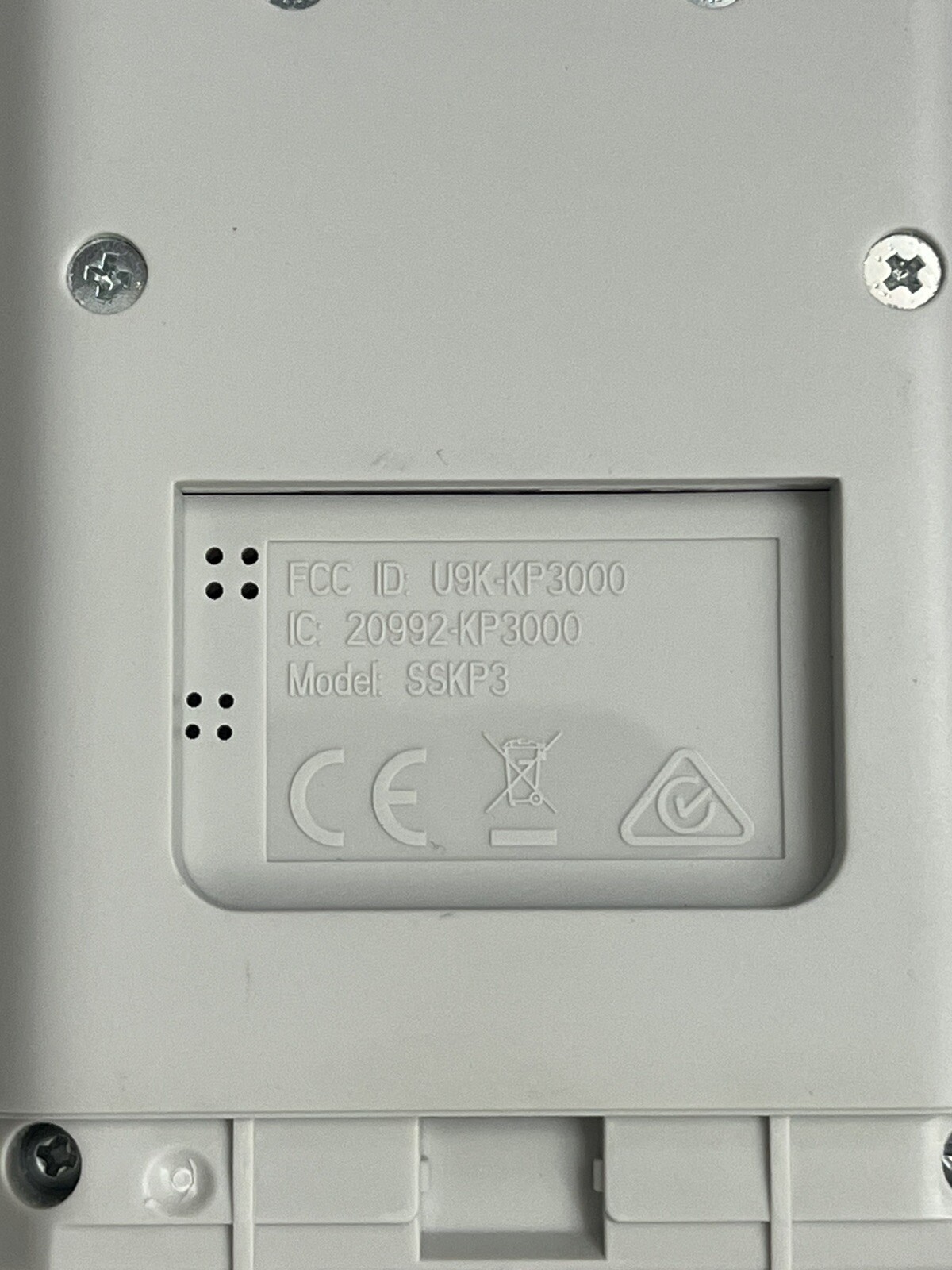 SimpliSafe Wireless Home Security Base Station (SSBS3) & Keypad (SSKP3)