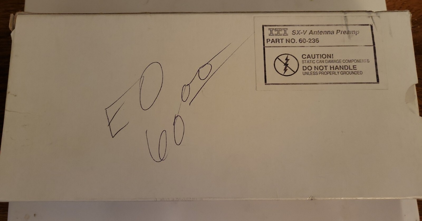 ITI GE Interlogix 60-236 SX-V Antenna Preamp