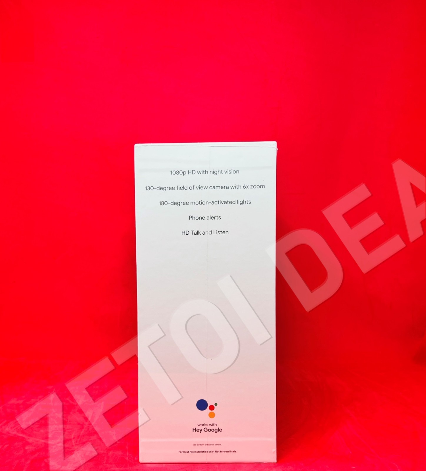 ***BRAND NEW*** Google Nest CAMERA with FLOODLIGHT – SEALED