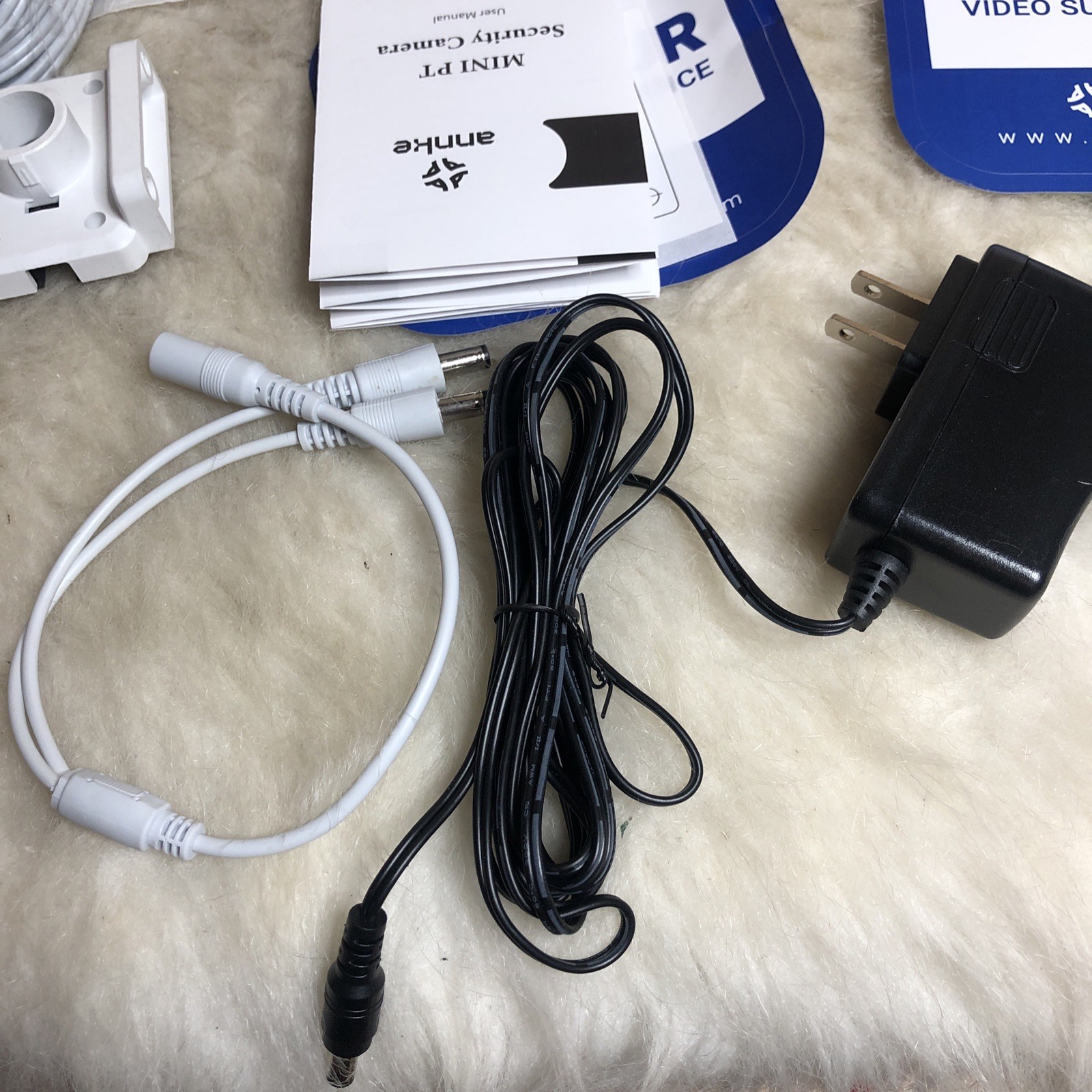 2 ANNKE MINI PT 350° Pan&Tilt Security Camera Outdoor 2MP IR Night Vision CT1GV