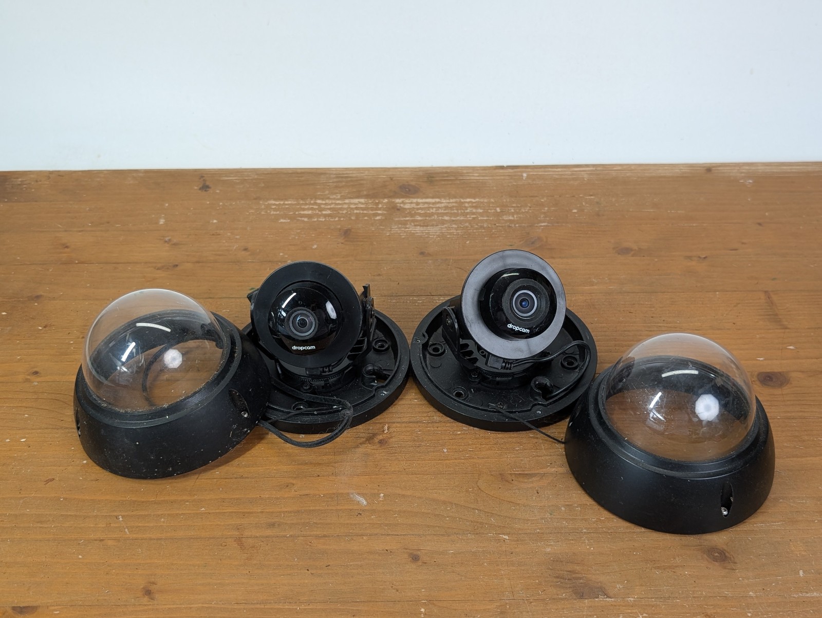 Nest Dropcam Pro Security Camera – with security dome – Untested -as-is set of 2