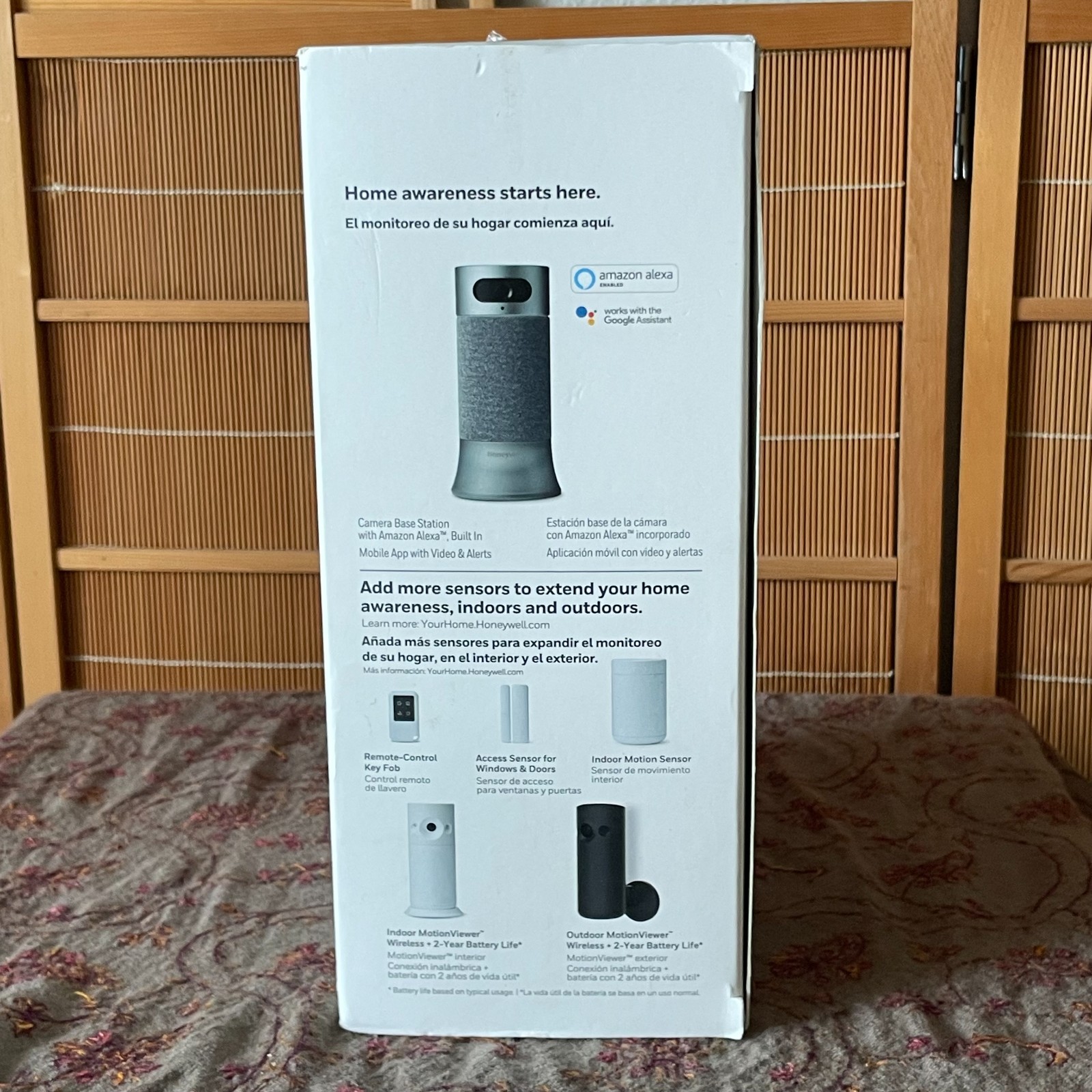 Honeywell Home RCHS5200WF Smart Home Security Camera Base Station