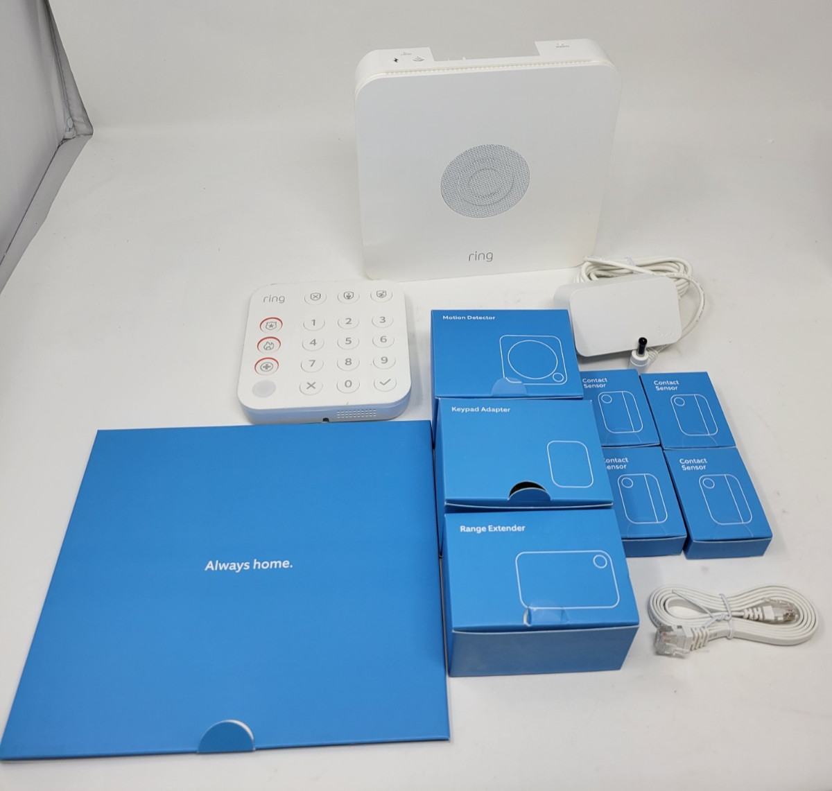 Ring Alarm Home Security Kit Complete 8-Piece System NOB