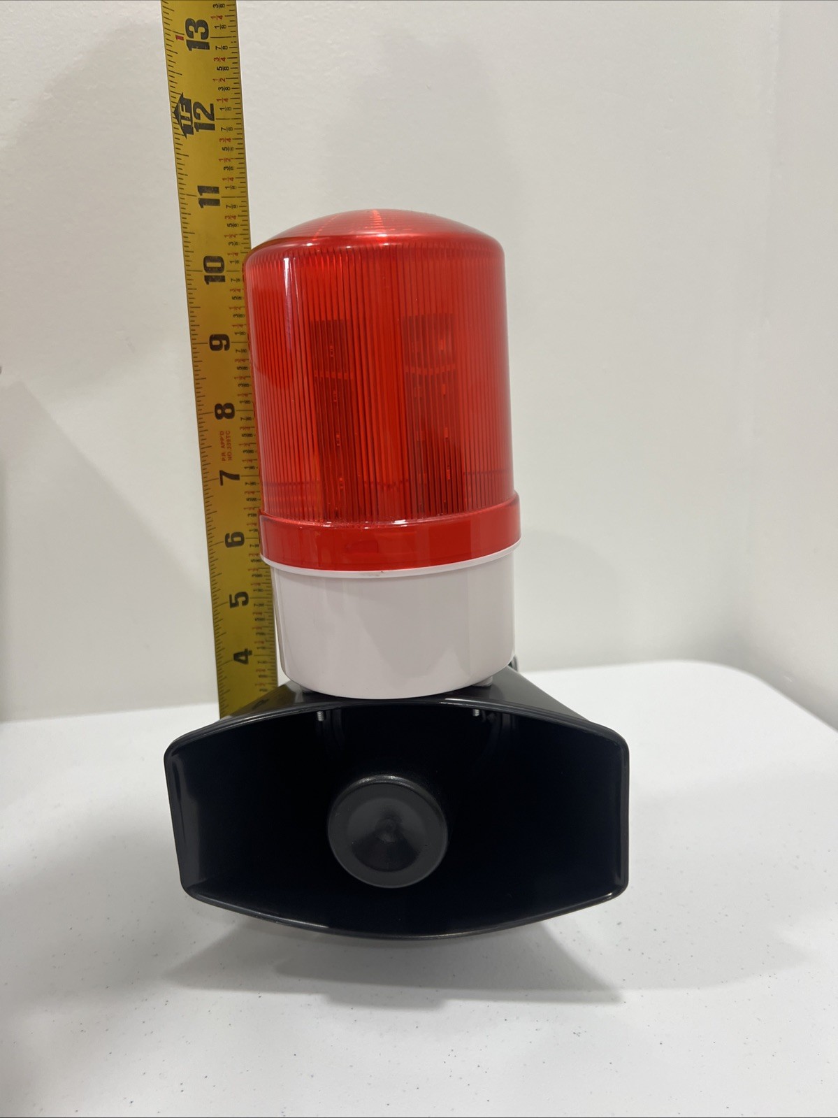 AC110V LED Alarm Siren 115dB Flashing Light 60W Warning System for Factory -NOB-