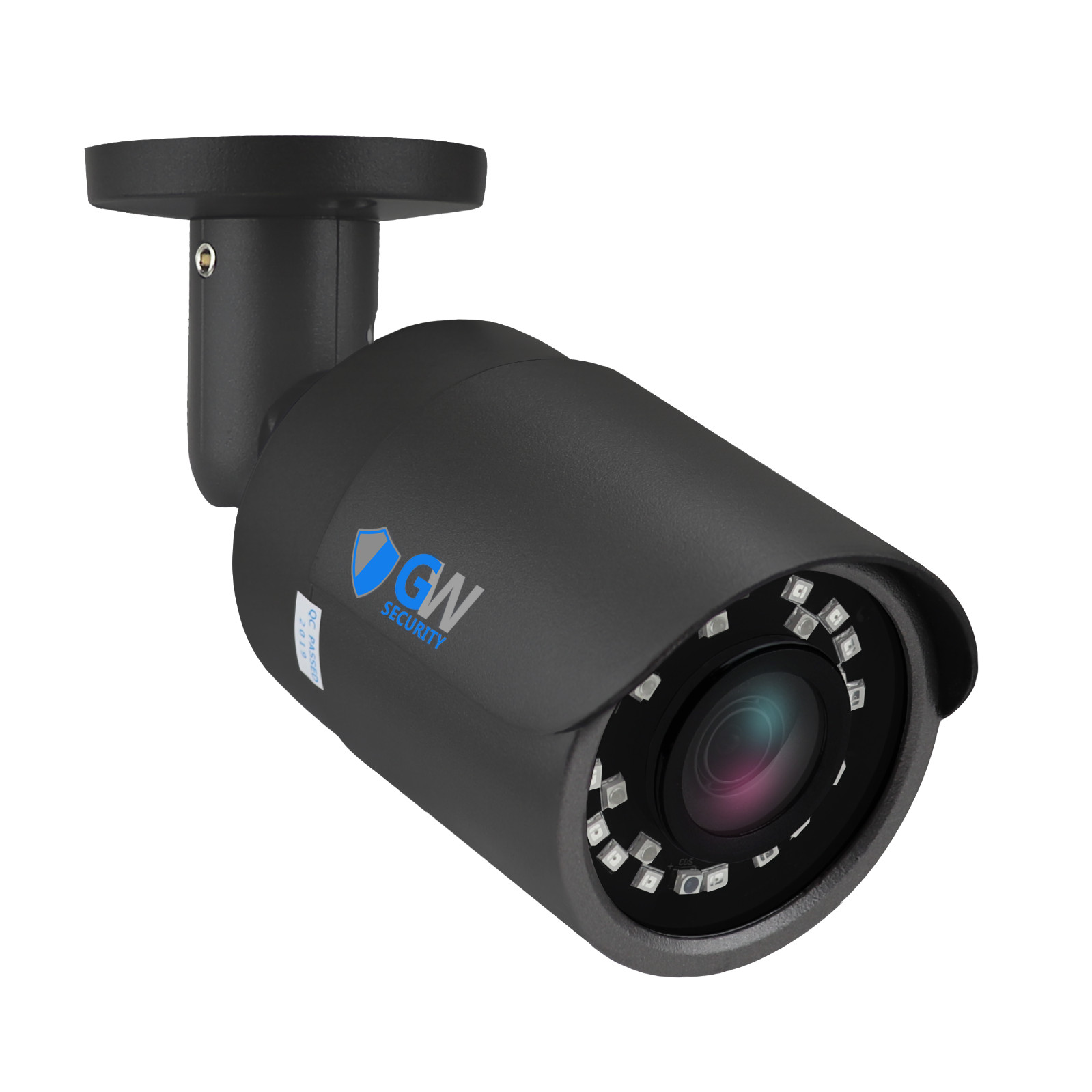 16 Channel 4K NVR (16) 5MP Waterproof IP Security PoE Bullet Camera System 4TB