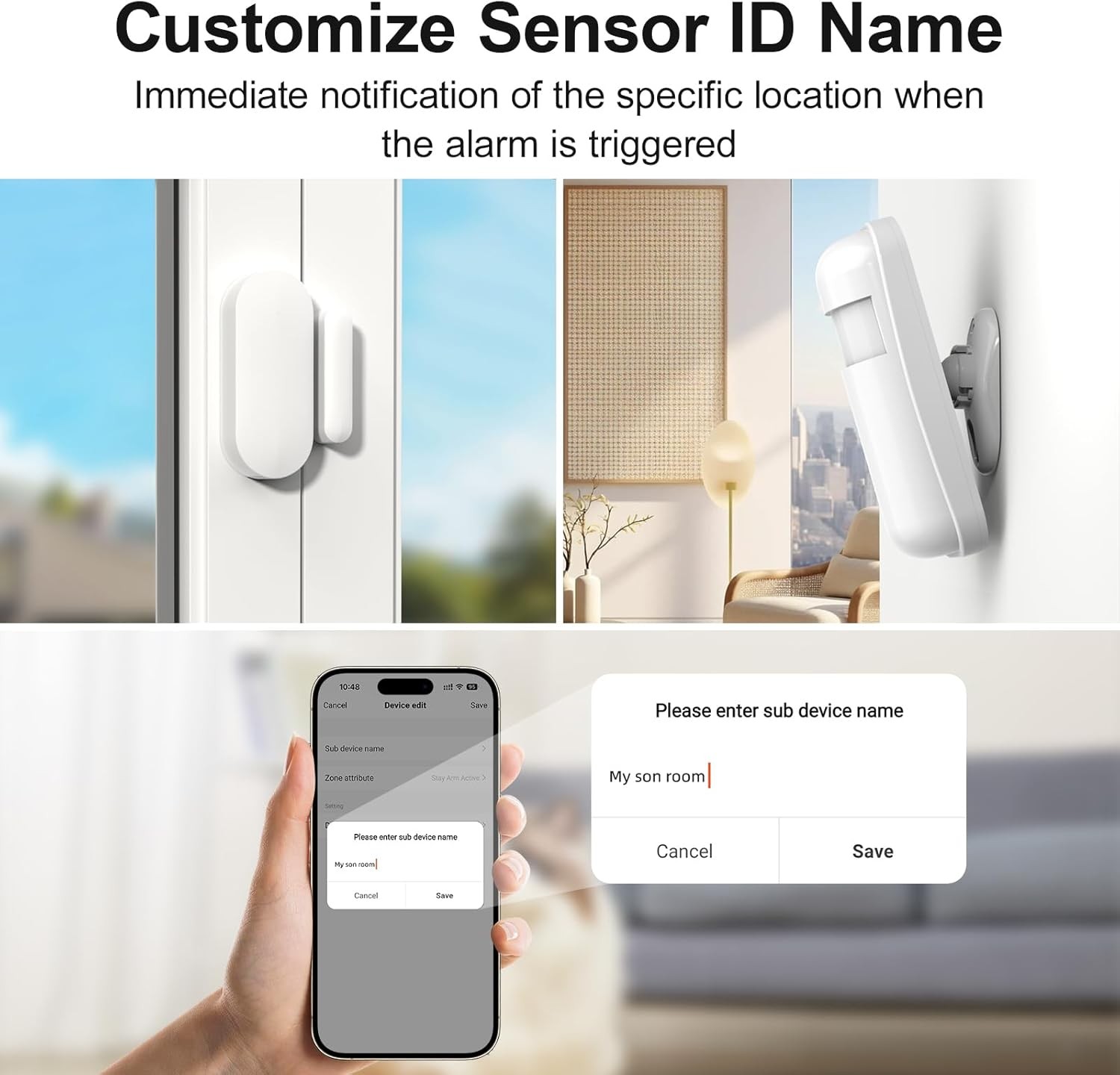 Wireless Alarm System for Home Security,24 Pcs Home Alarm System Wireless DIY Ki