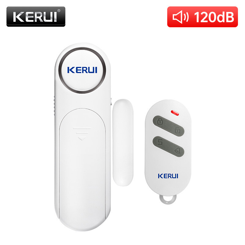Wireless Remote Control Magnetic Sensor Door Window Home Security Burglar Alarm