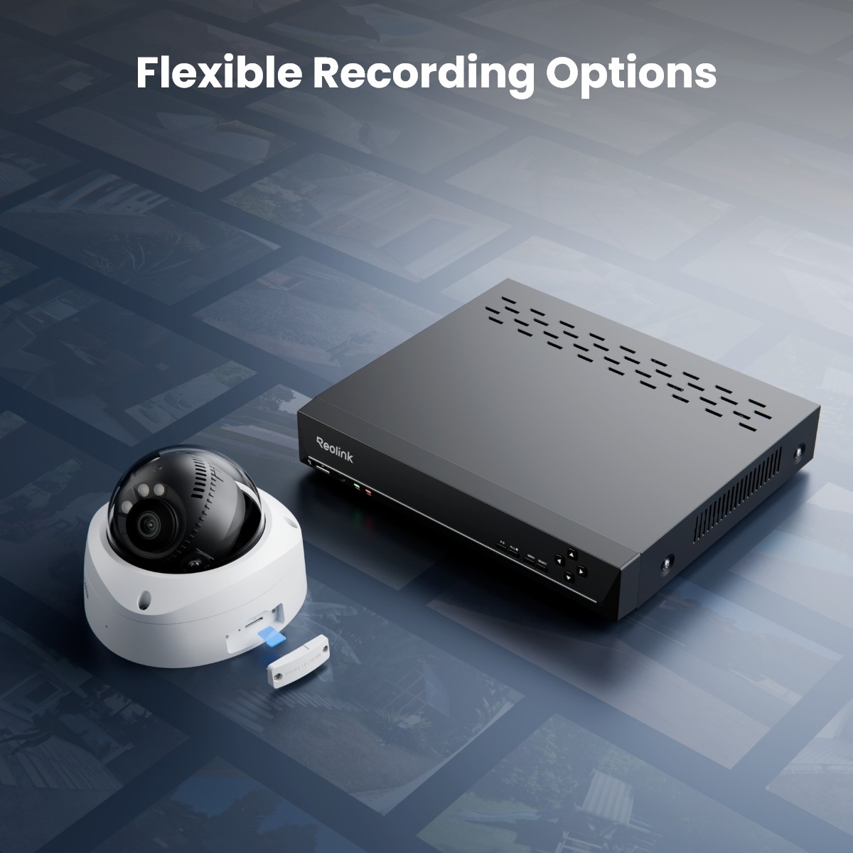 Reolink 8CH 2TB NVR PoE Camera System 16MP Dual-Lens IK10 Vandal-Proof Camera