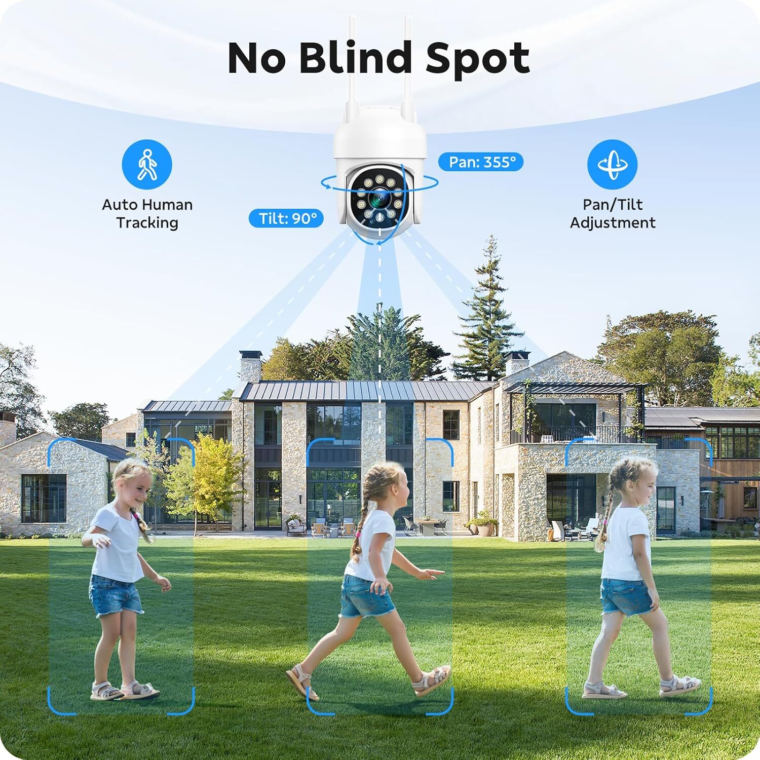 Smart Wireless WiFi Ring Doorbell Intercom Video Camera Door Bell Home Security