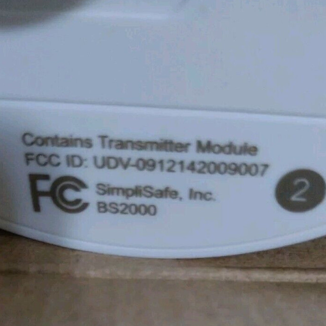 SimpliSafe Base Station BS2000 Key Pad Motion Sensor 3x Entry Sensors Manual NIB