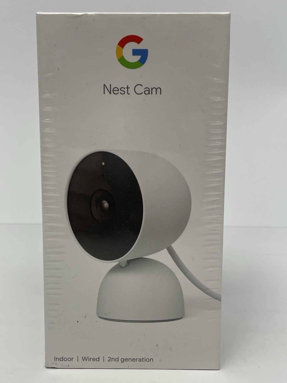 Google Nest Cam 2nd Gen GJQ9T Indoor Wired Security Camera Snow White New