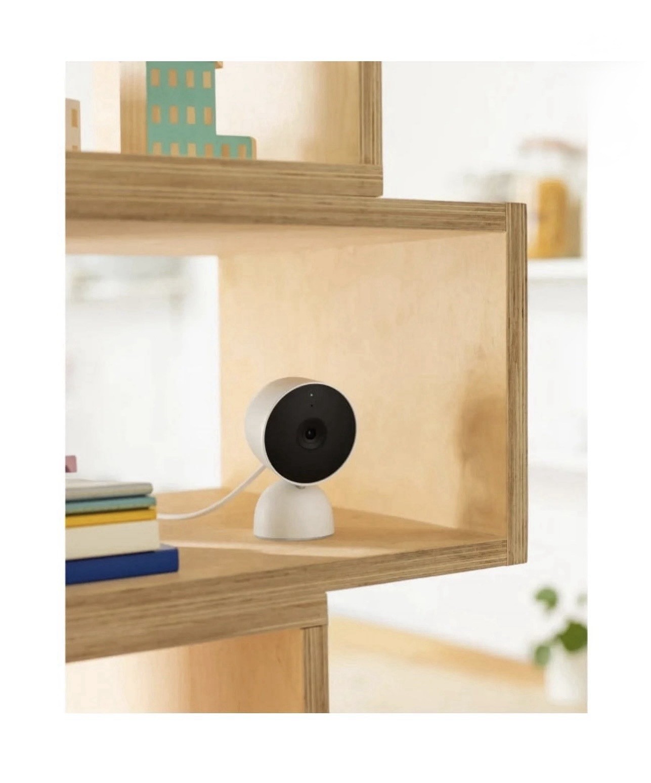 Google Nest Indoor Security Cam 1080p (Wired) 2nd Generation Color: Snow SEALED