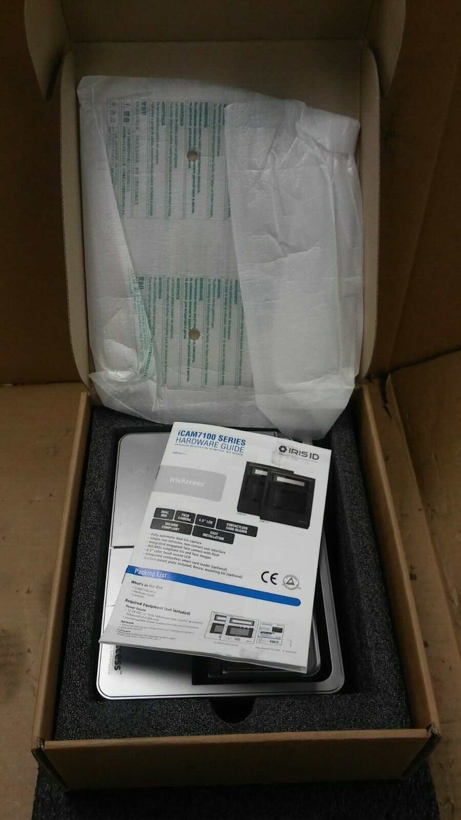 LG IRISACCESS iCAM4000 iCAM7000 Advanced Multifactor Biometric Iris Reader
