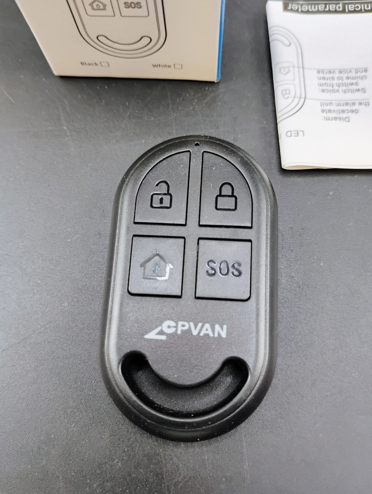 CPVAN Remote Control For Home Alarm System Black Security
