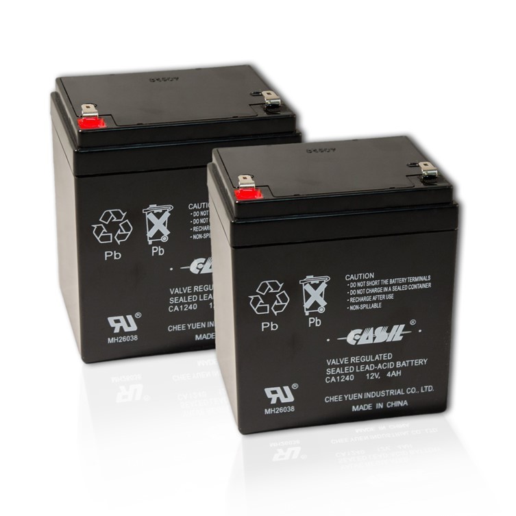 Casil CA-1240 12V 4AH SLA Battery – Casil CA1240 Alarm Control System 2 Yr. Warr