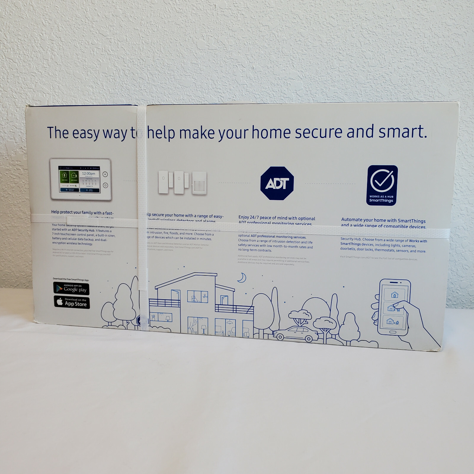 Samsung Smart Things ADT Home Automation Security Starter Kit-F-ADT-STR-KT-1 NIB