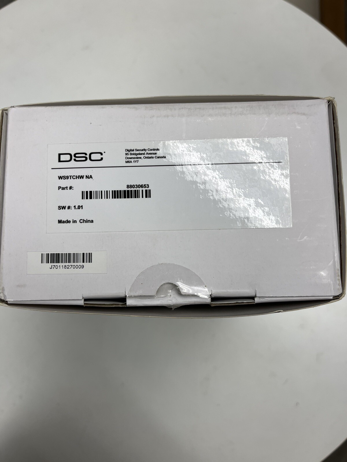 DSC TOUCHSCREEN IOTEGA WS9TCHW NA