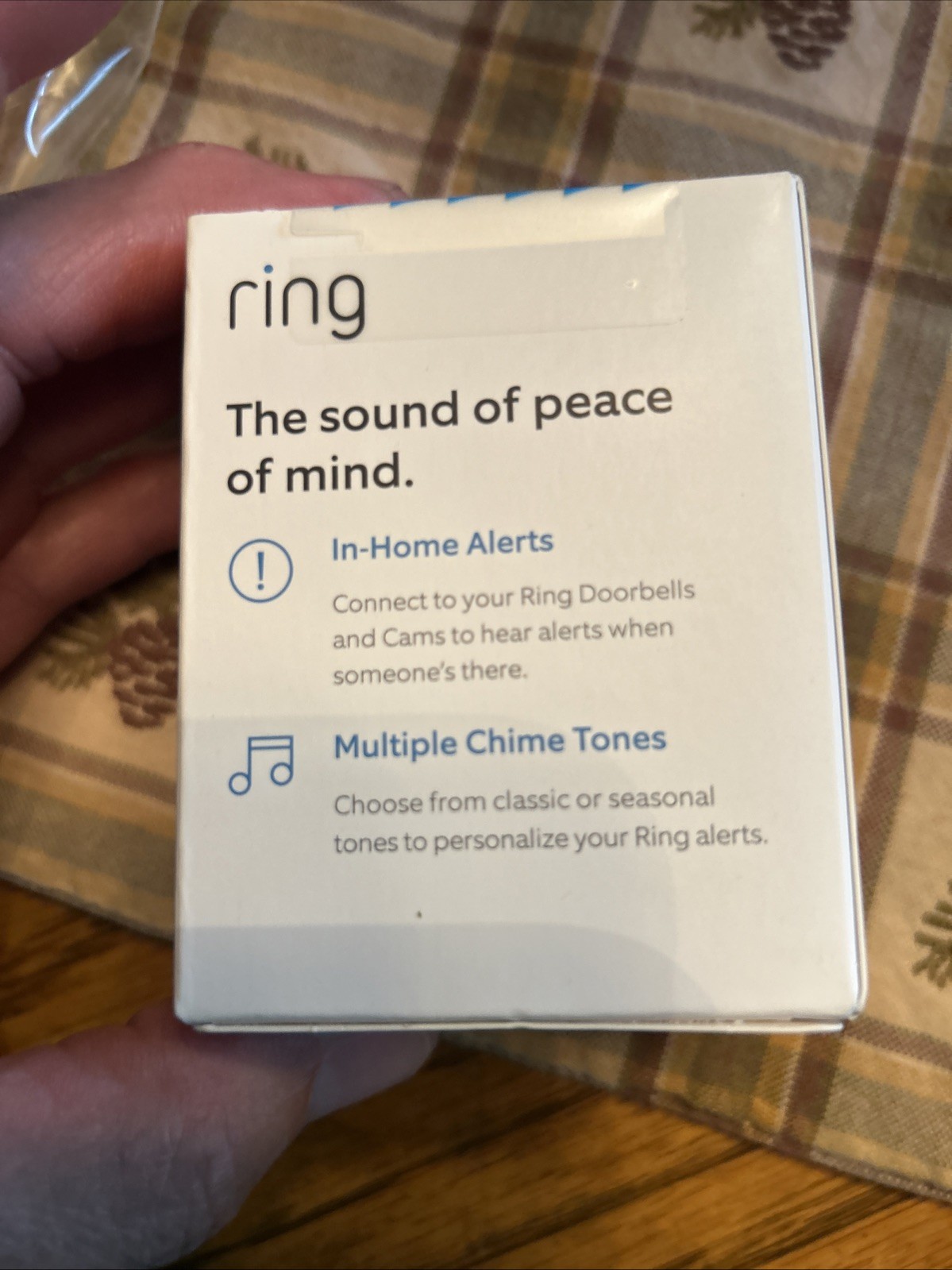 Ring Battery Doorbell Security Camera And Plug In Chime/Factory Sealed/ New ?