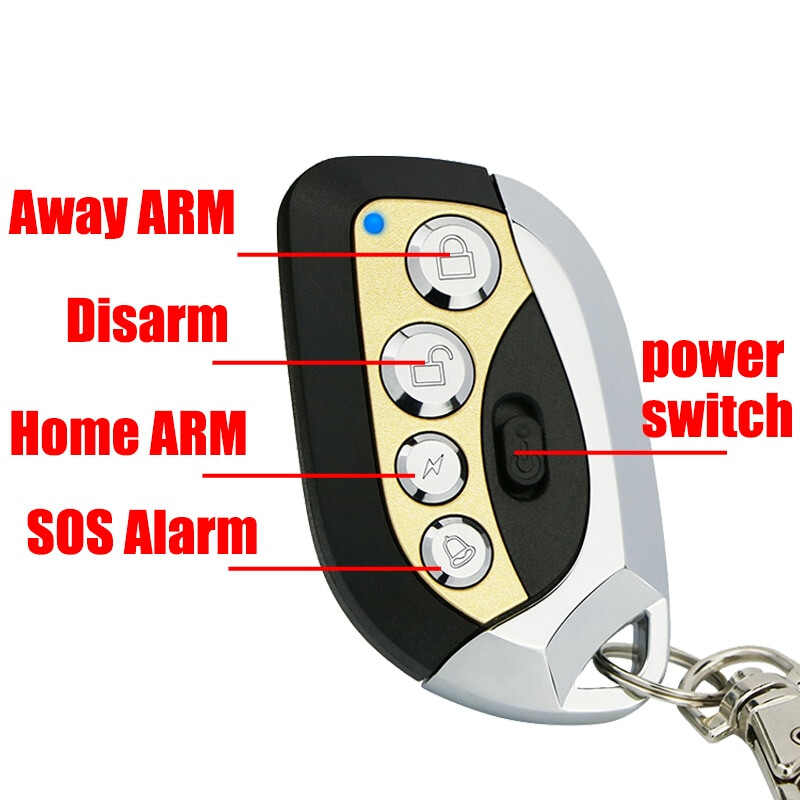 Sistema de Alarma para Casa Security Alarm System Wireless WIFI GSM Alexa Google