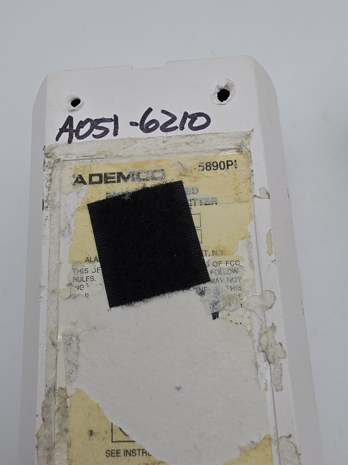 ADEMCO Passive Infrared Detector / Transmitter 5890PI Home Alarm