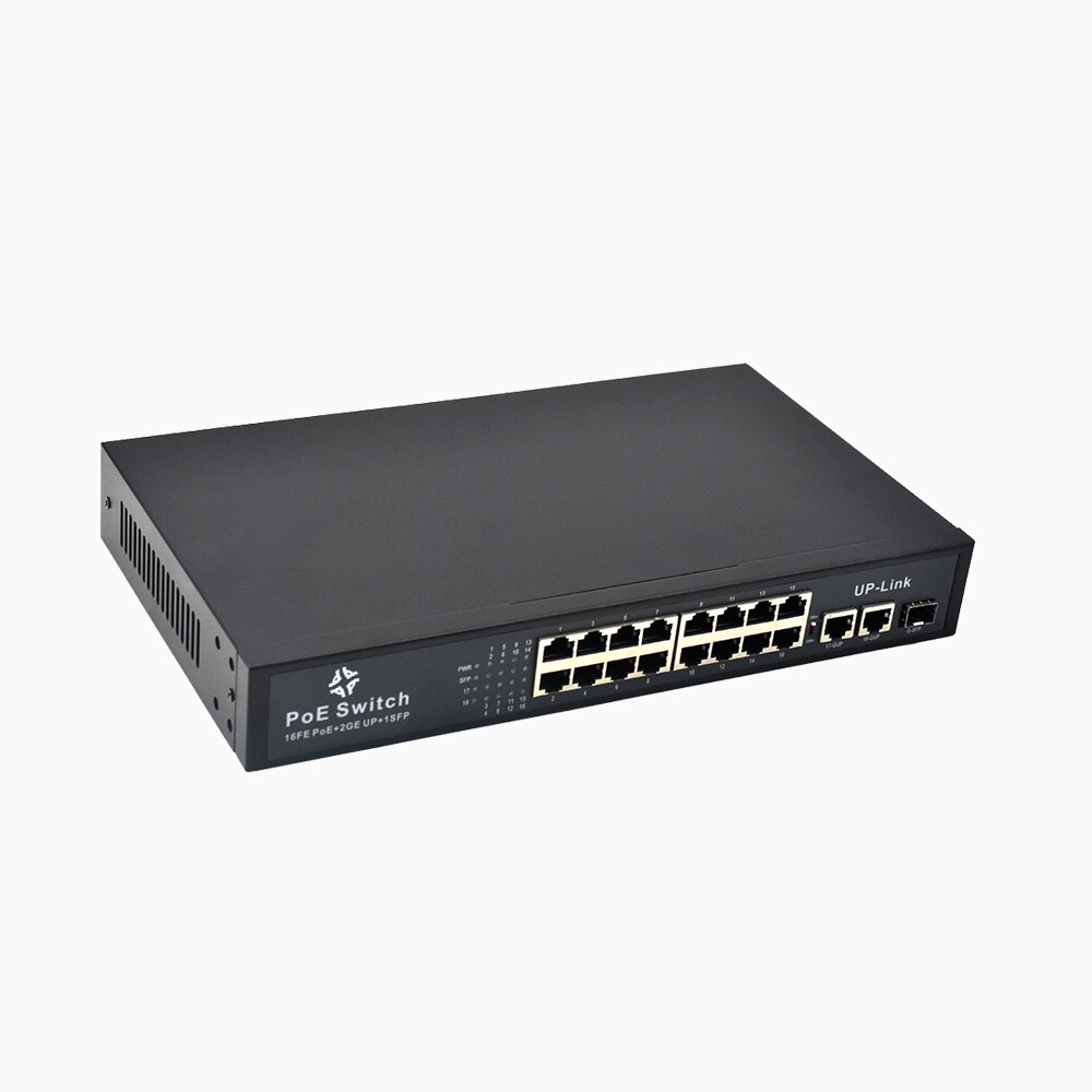 ANNKE 8-Port 16-Port POE Ethernet Switch IP Network Plug&Play for NVR IP Camera