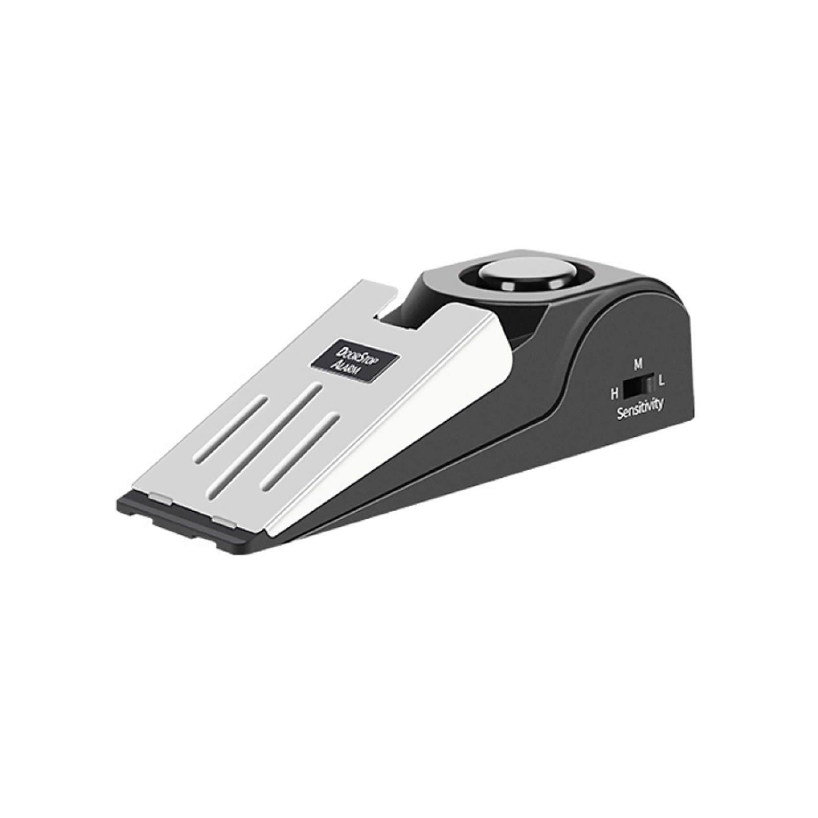 Stainless Steel/Plastic 120 Decibels Door/Window Stop Alarm Security System Tool