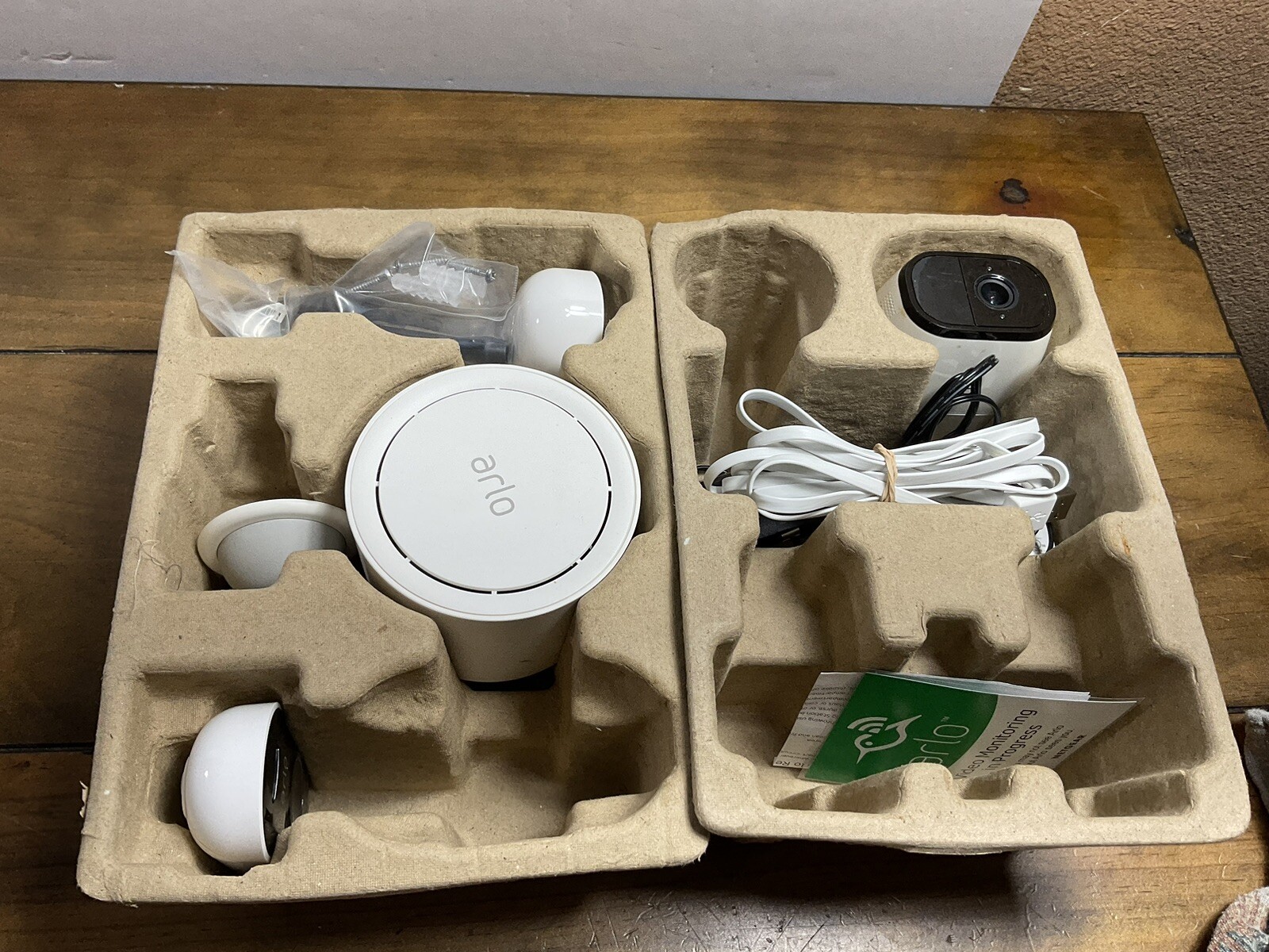 Arlo Smart Home Pro HD Camera Plus Audio Doorbell and Chime System