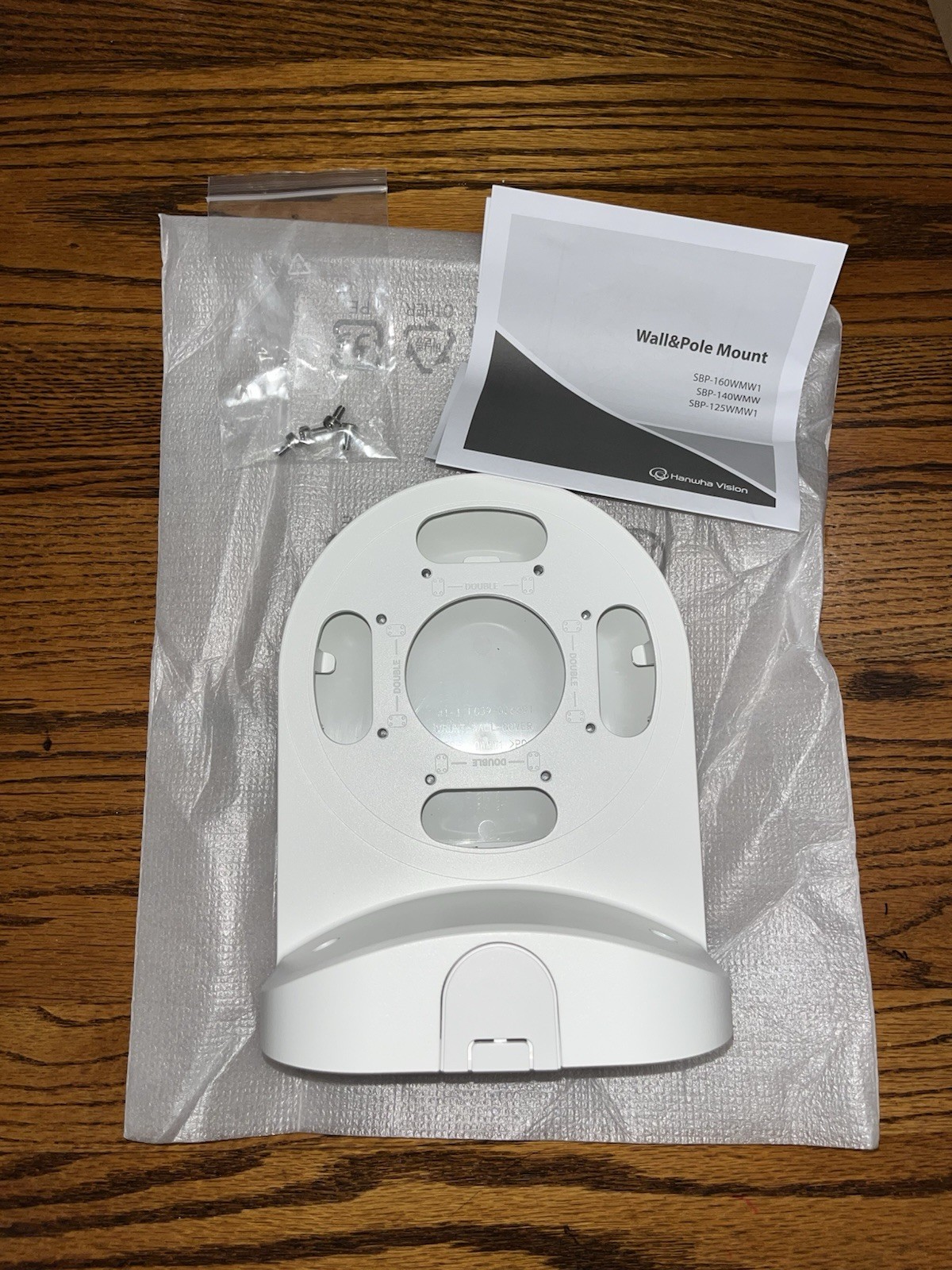 Hanwha Techwin SBP-160WMW1 Wall Mount Security Camera accessory