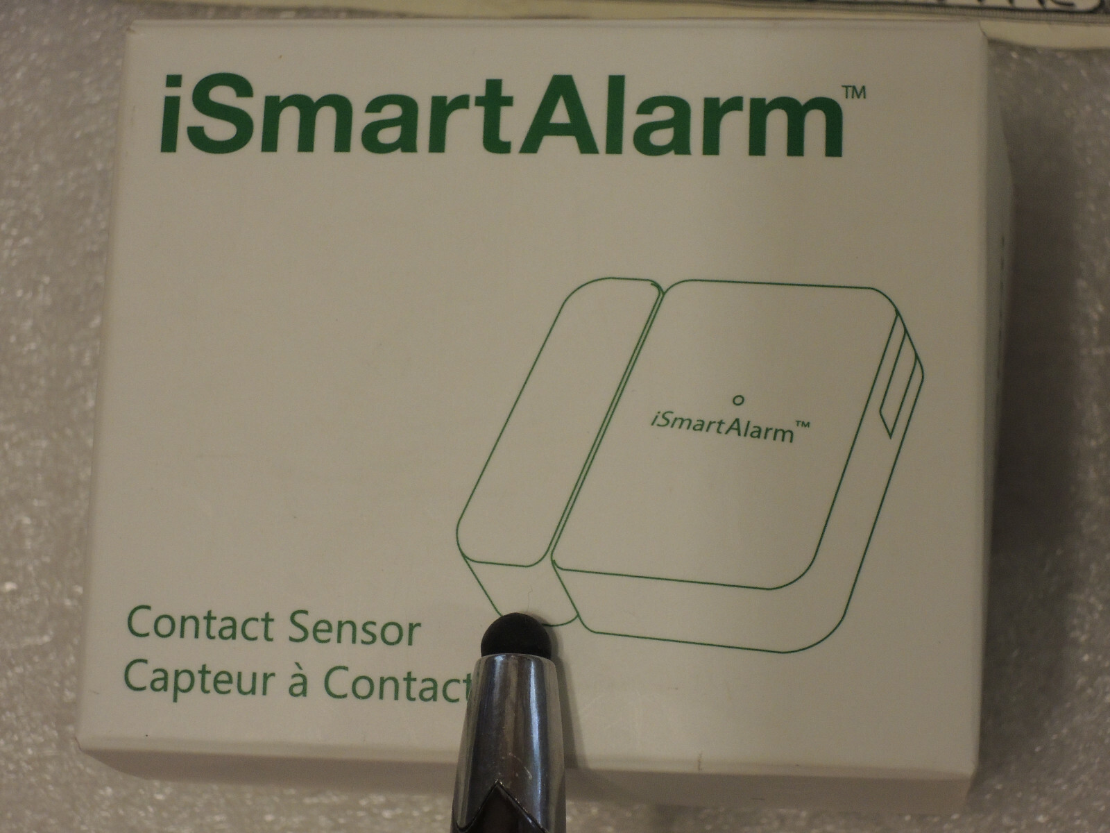 Grouping LOT Package of iSmart Alarm Parts Sensors, Remotes, Cube One iPU3